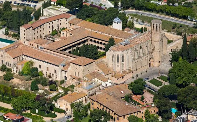 Fotografía de archivo: Monasterio de Pedralbes