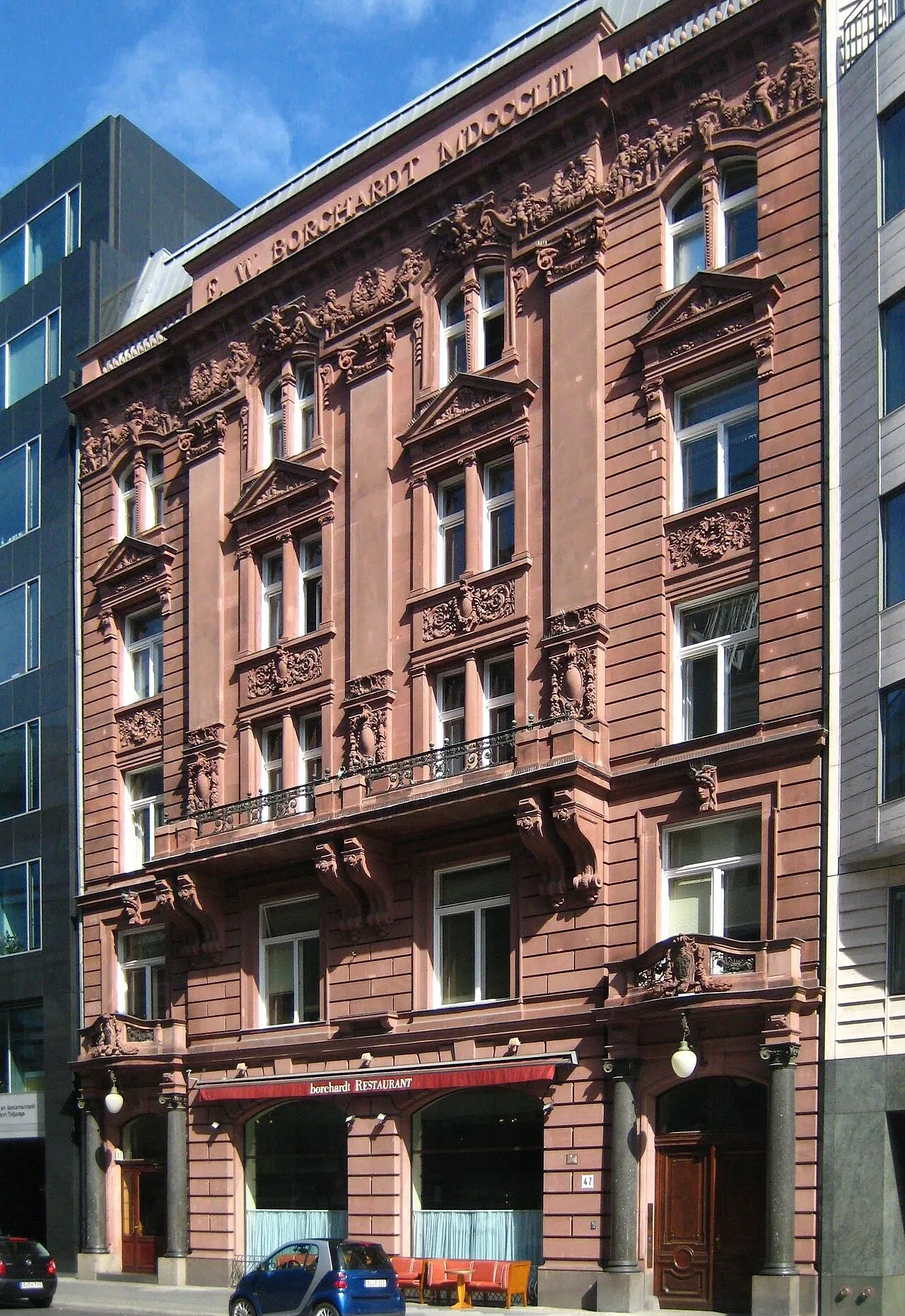 Archival photograph of Borchardt, Berlin (2009)