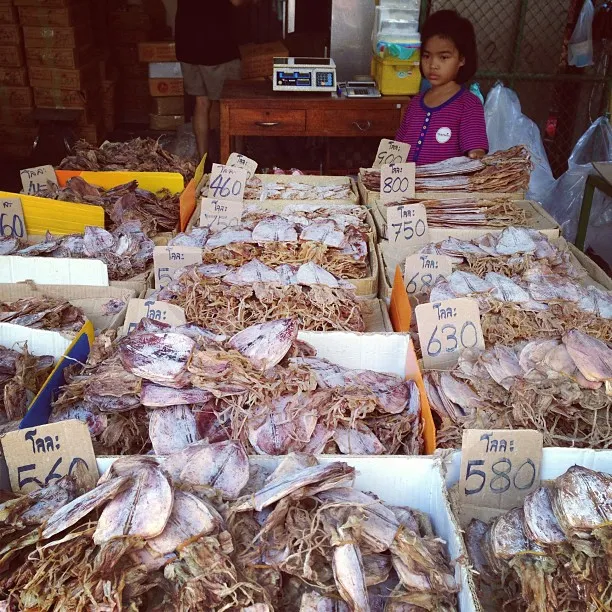 Archival photograph of Sampeng Market, Bangkok (2013)