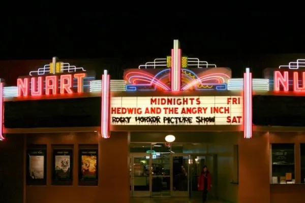 Archival photograph of Nuart Theatre, Los Angeles (2005)