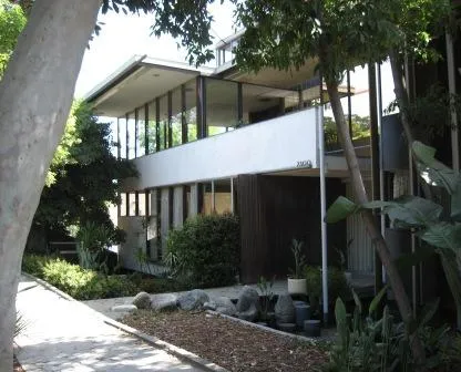 Archival photograph of Neutra VDL House, Los Angeles (2009)