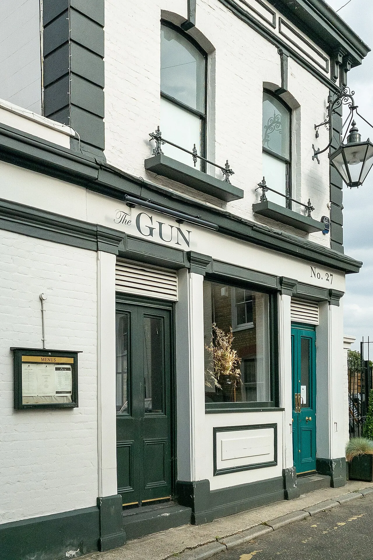 Archival photograph of The Gun, Docklands, London (2020)