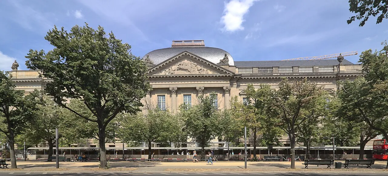 Archival photograph of Staatsbibliothek, Unter den Linden, Berlin (2018)