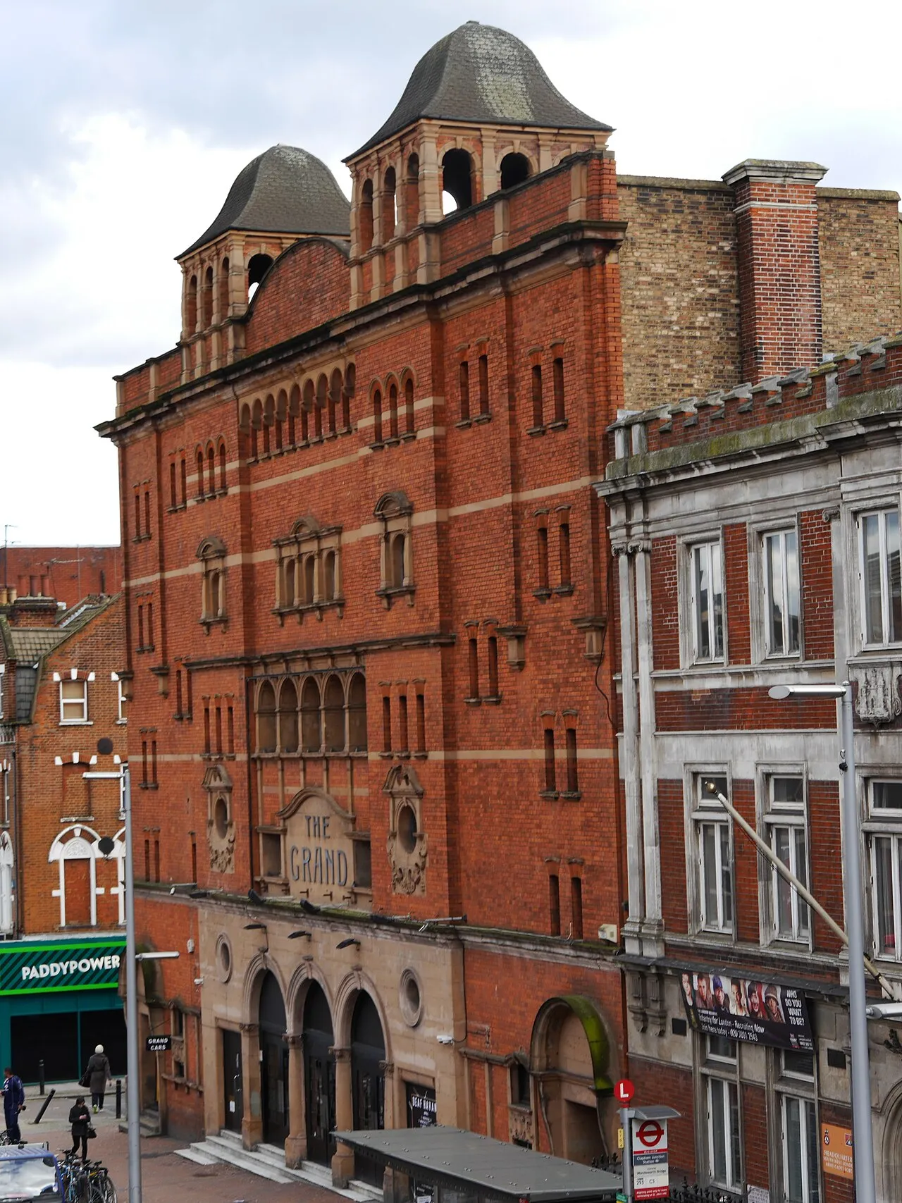 Archival photograph of The Clapham Grand, London (2014)