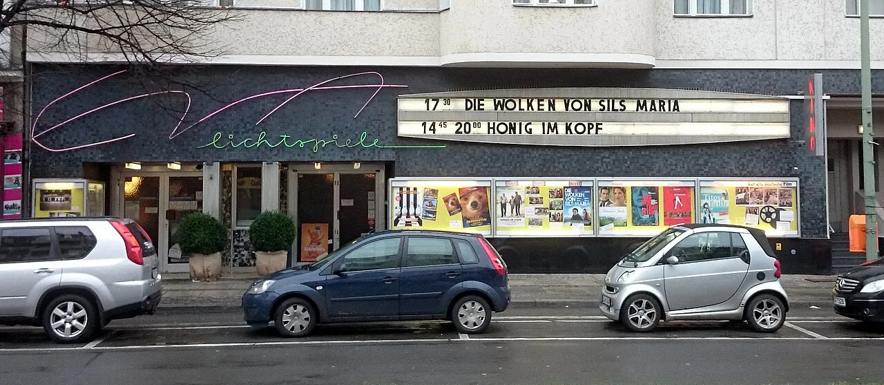 Archival photograph of Eva Lichtspiele, Berlin (2015)