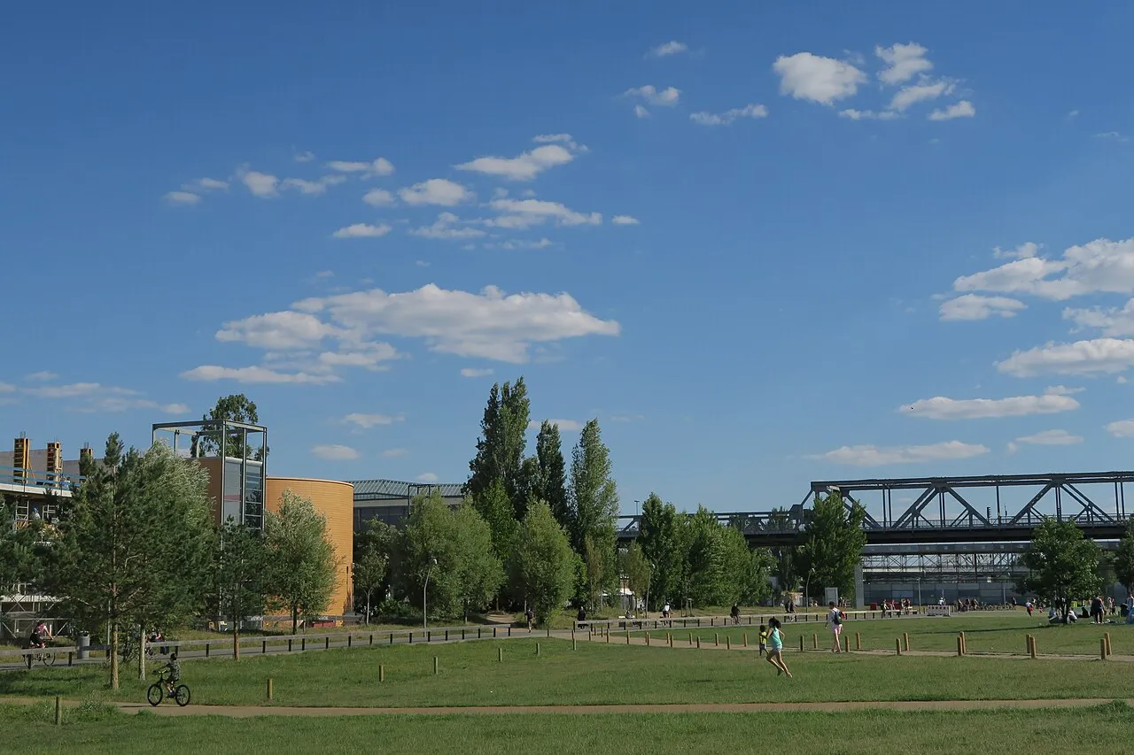 Archivaufnahme: Park am Gleisdreieck