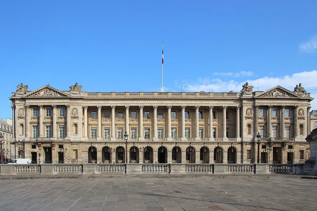 Photographie d’archive : Hôtel de la Marine, Paris (2014)