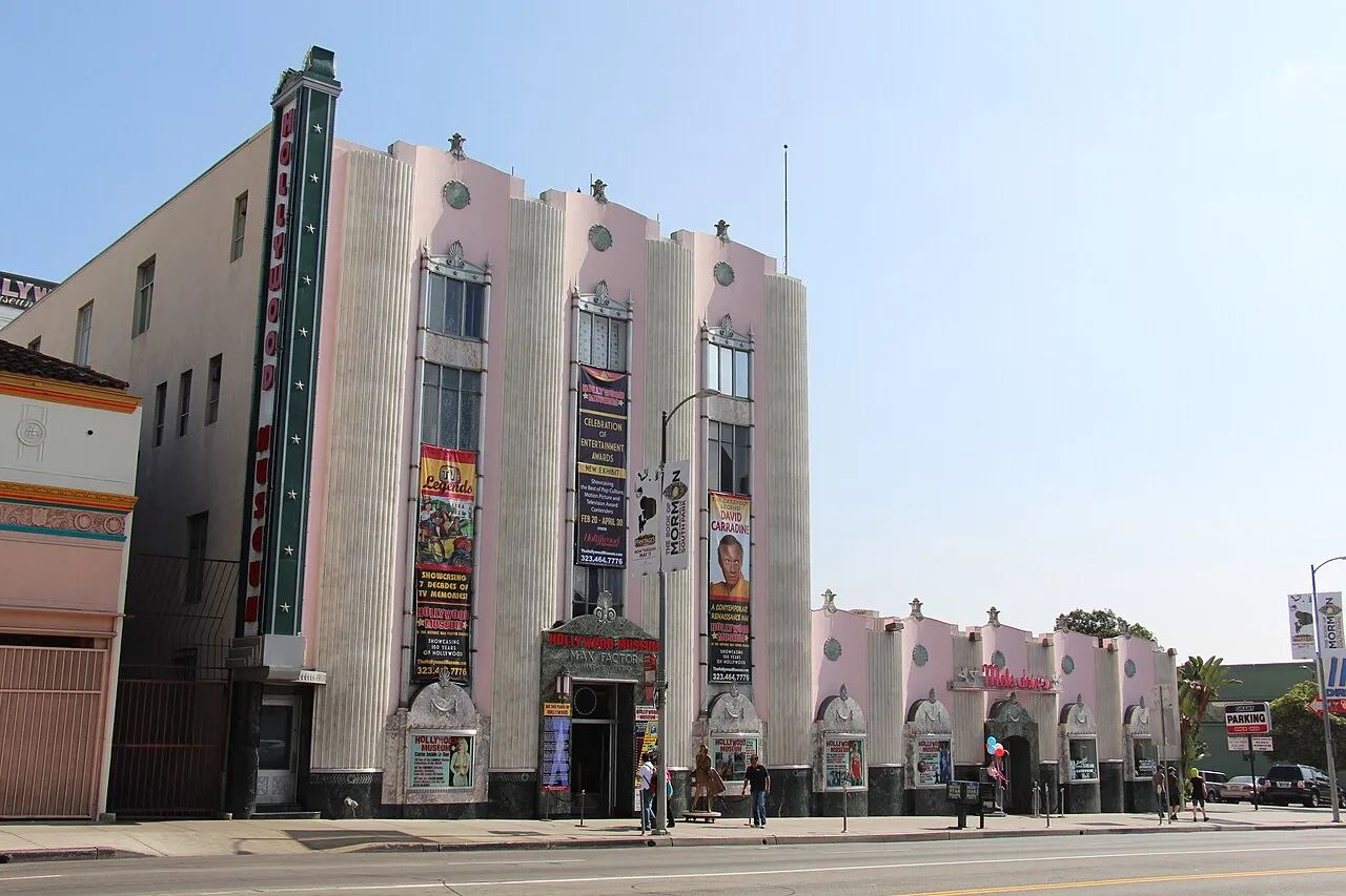 Archival photograph of The Hollywood Museum, Los Angeles (2014)