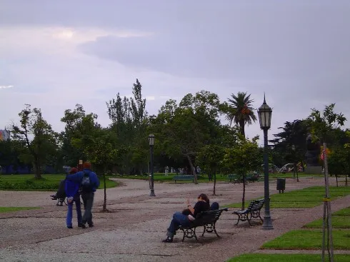 Archival photograph of Parque Thays, Buenos Aires (2005)