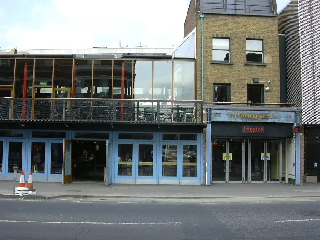 Archival photograph of Young Vic, London