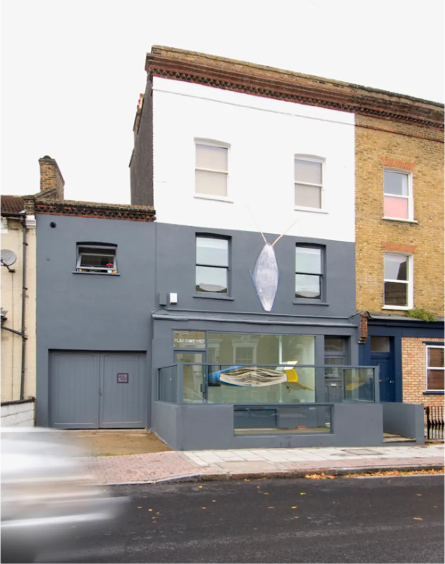 Archival photograph of Flat Time House, London (2008)