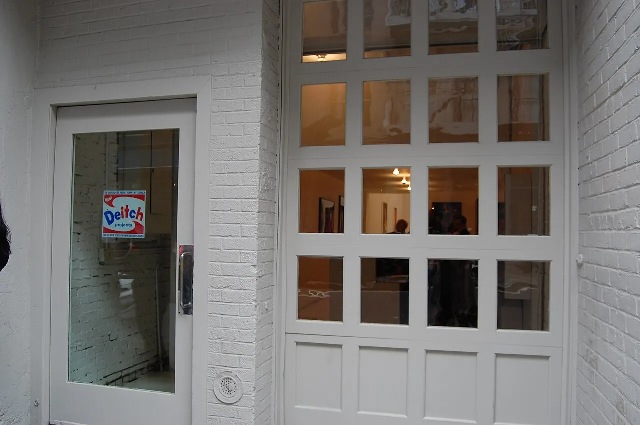 Archival photograph of Jeffrey Deitch: Grand Street, New York (2009)