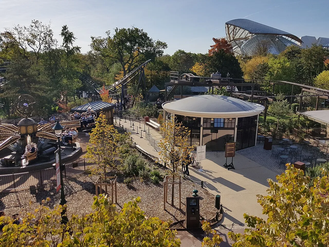 Archival photograph of Jardin d'Acclimatation, Paris (2018)