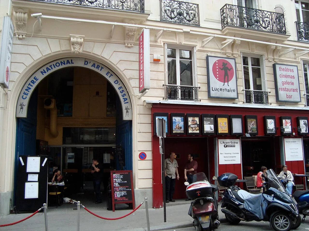 Archival photograph of Lucernaire, Paris (2010)