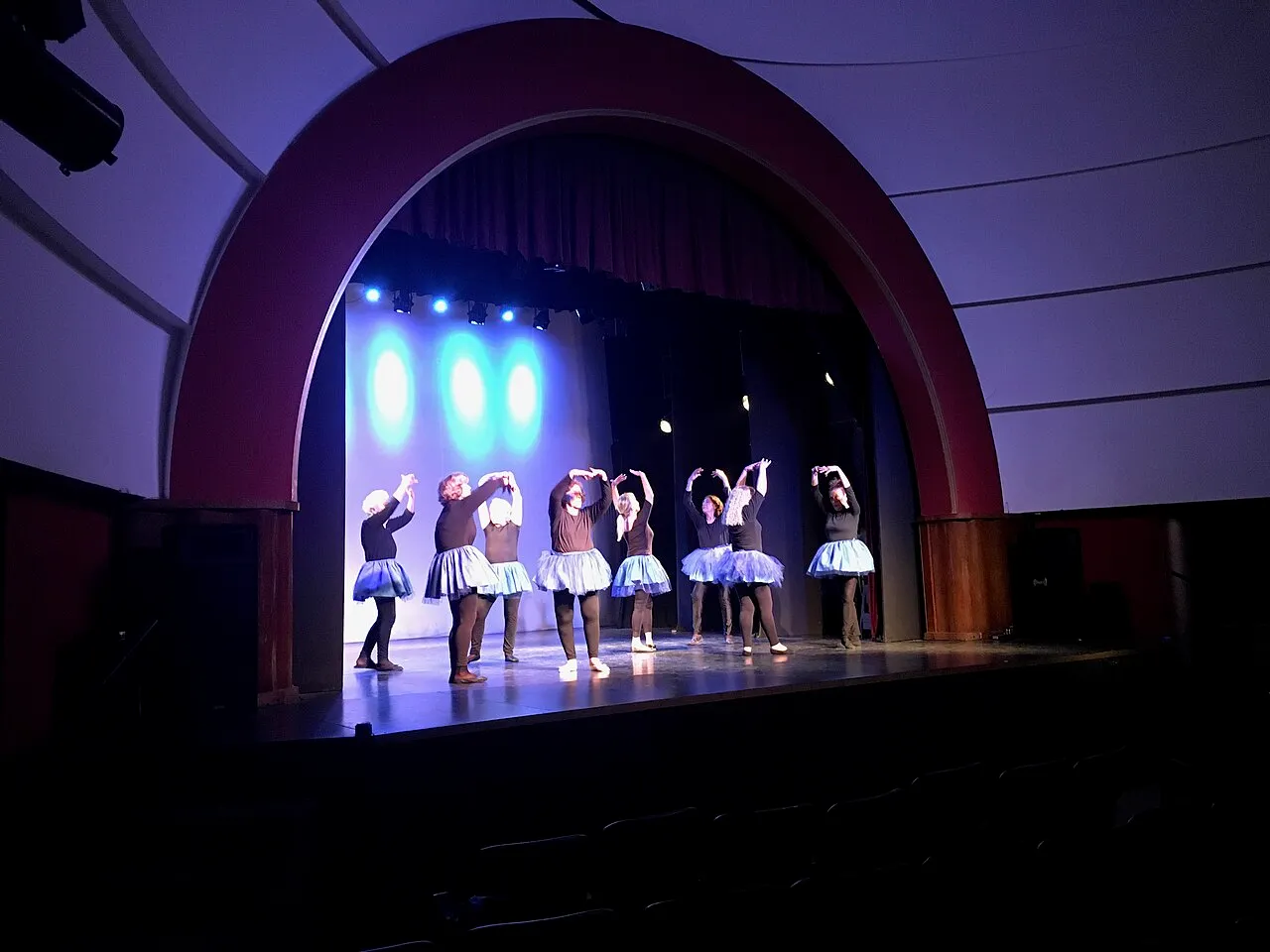 Archival photograph of Teatro Empire, Buenos Aires (2017)