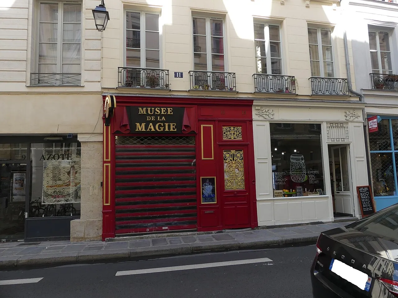 Photographie d’archive : Musée de la Magie, Paris (2022)