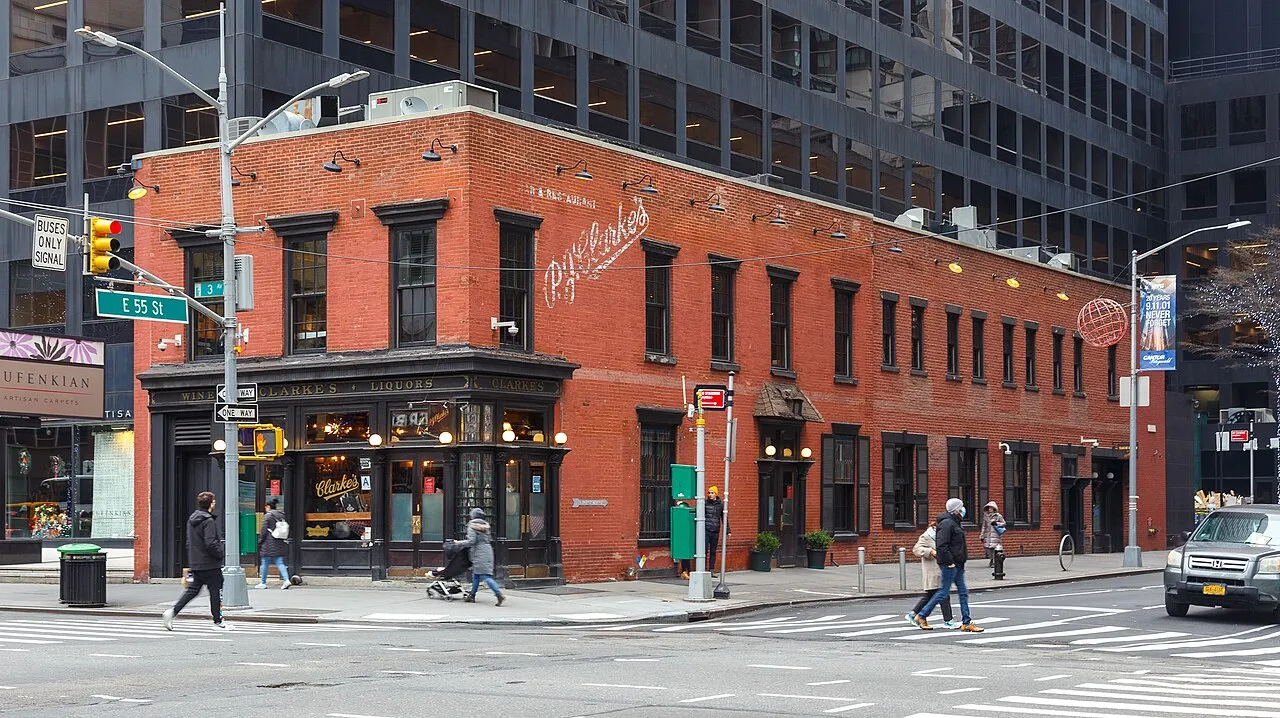 Archival photograph of P. J. Clarke’s: Third Avenue, New York (2021)