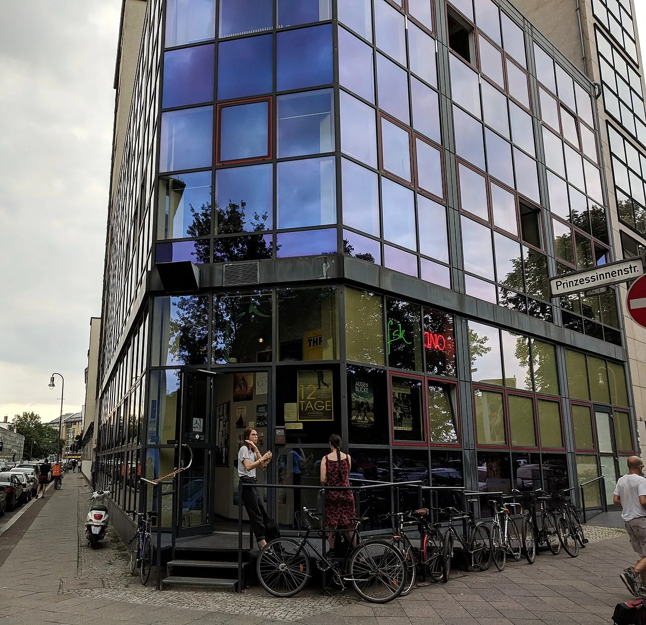 Archival photograph of fsk Kino am Oranienplatz, Berlin (2018)
