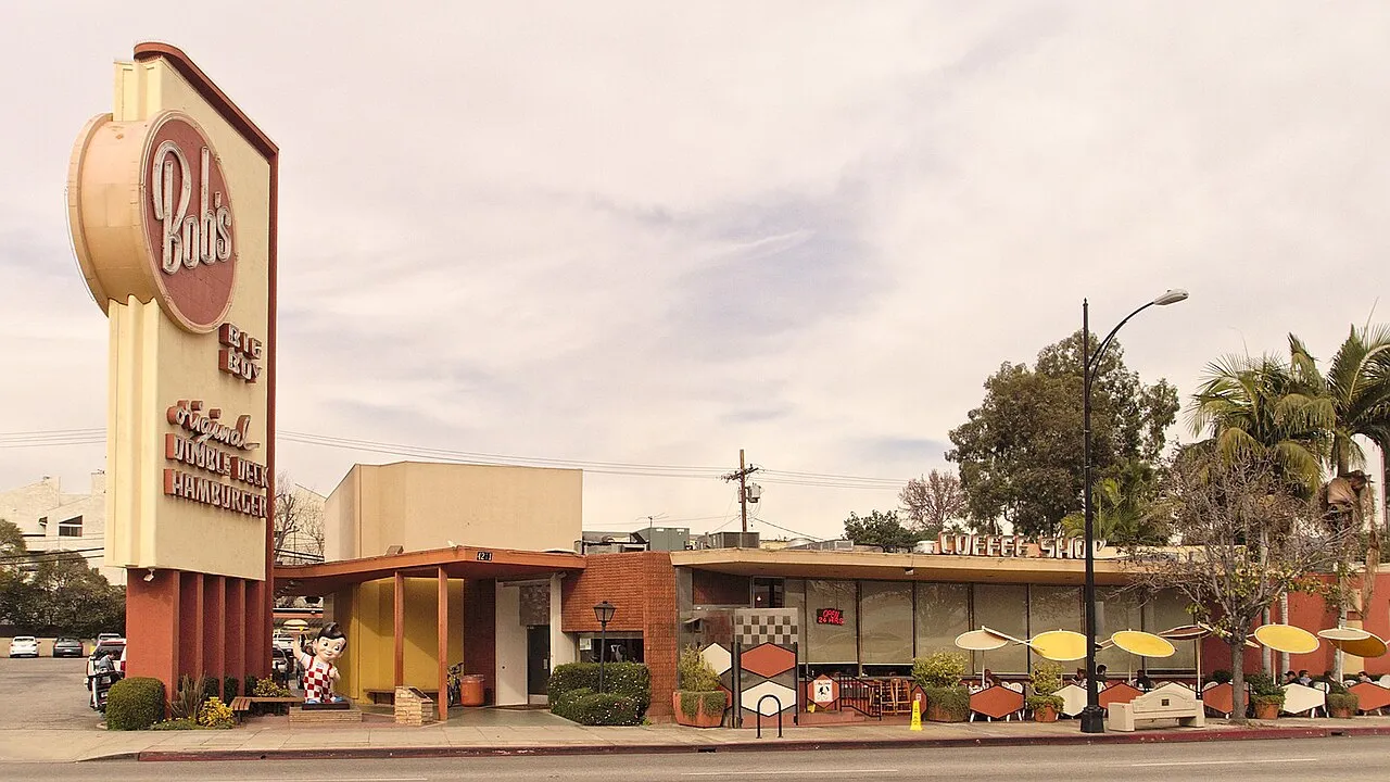Archival photograph of Bob’s Big Boy: Burbank, Los Angeles (2014)