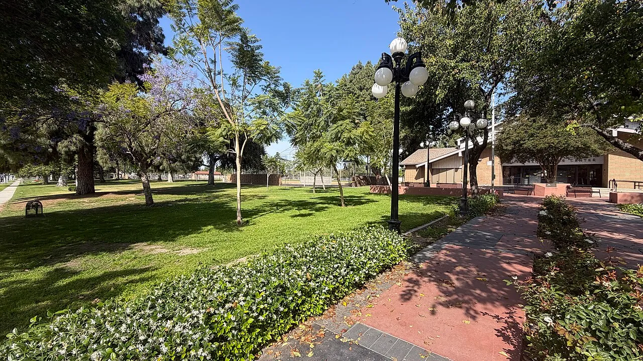 Archival photograph of George Izay Park, Los Angeles (2026)