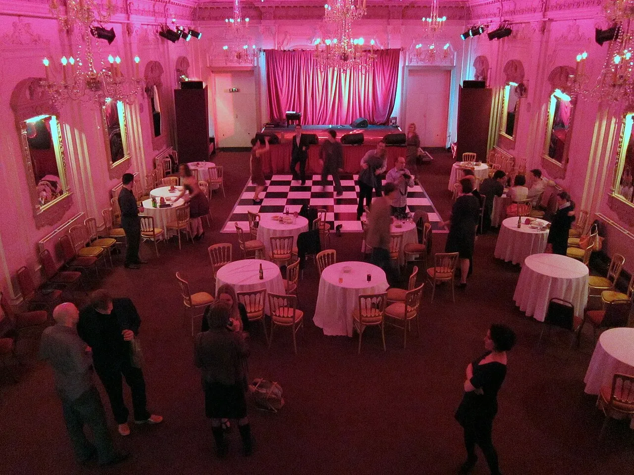 Archival photograph of Bush Hall, London (2010)