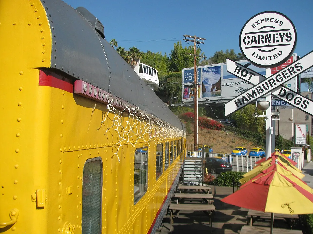 Archival photograph of Carney’s: Sunset Strip, Los Angeles (2013)