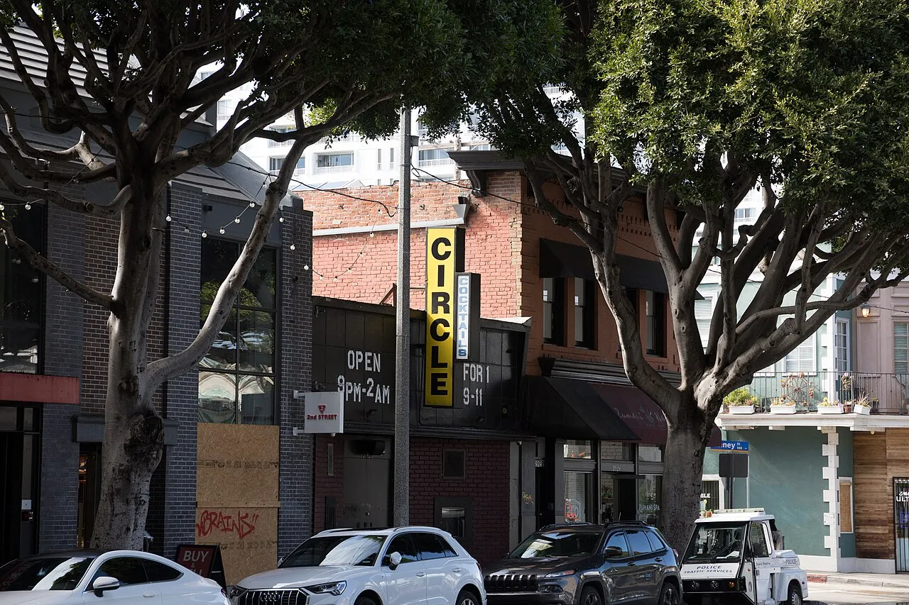Archival photograph of Circle Bar, Los Angeles (2024)