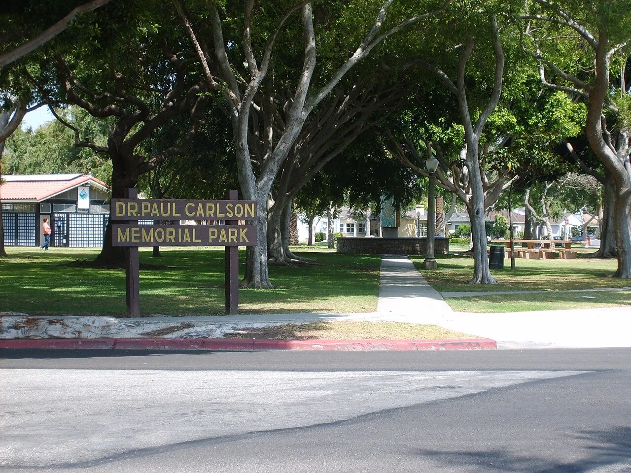 Archival photograph of Carlson Park, Los Angeles
