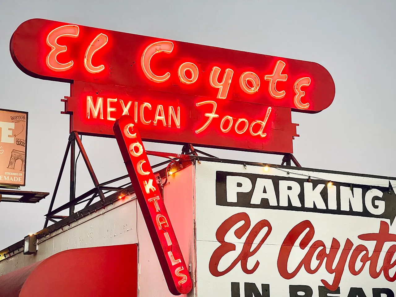 Archival photograph of El Coyote, Los Angeles (2022)