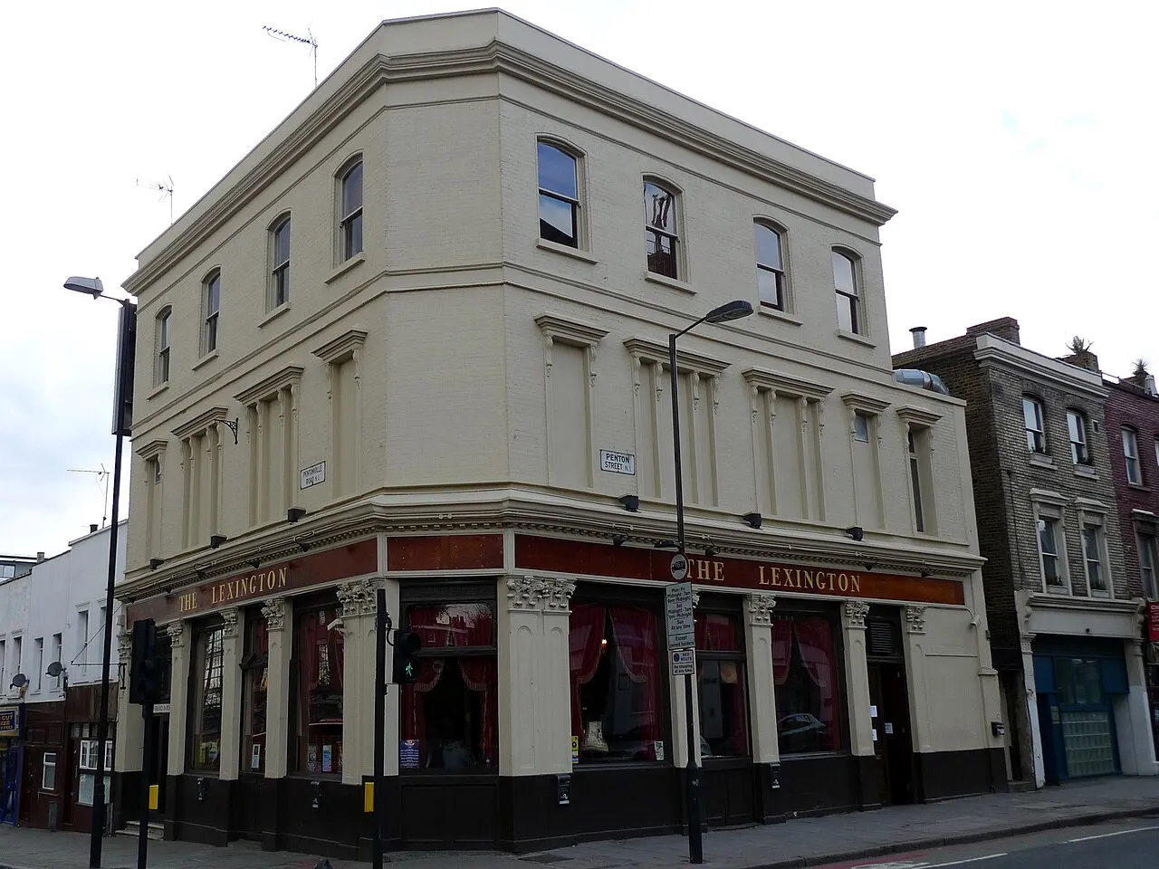 Archival photograph of The Lexington, London (2009)
