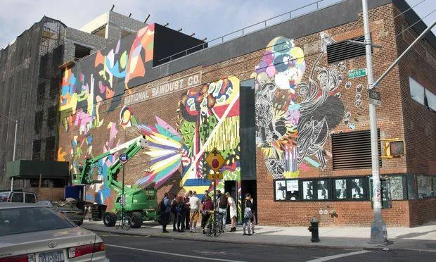 Archival photograph of National Sawdust, New York (2018)