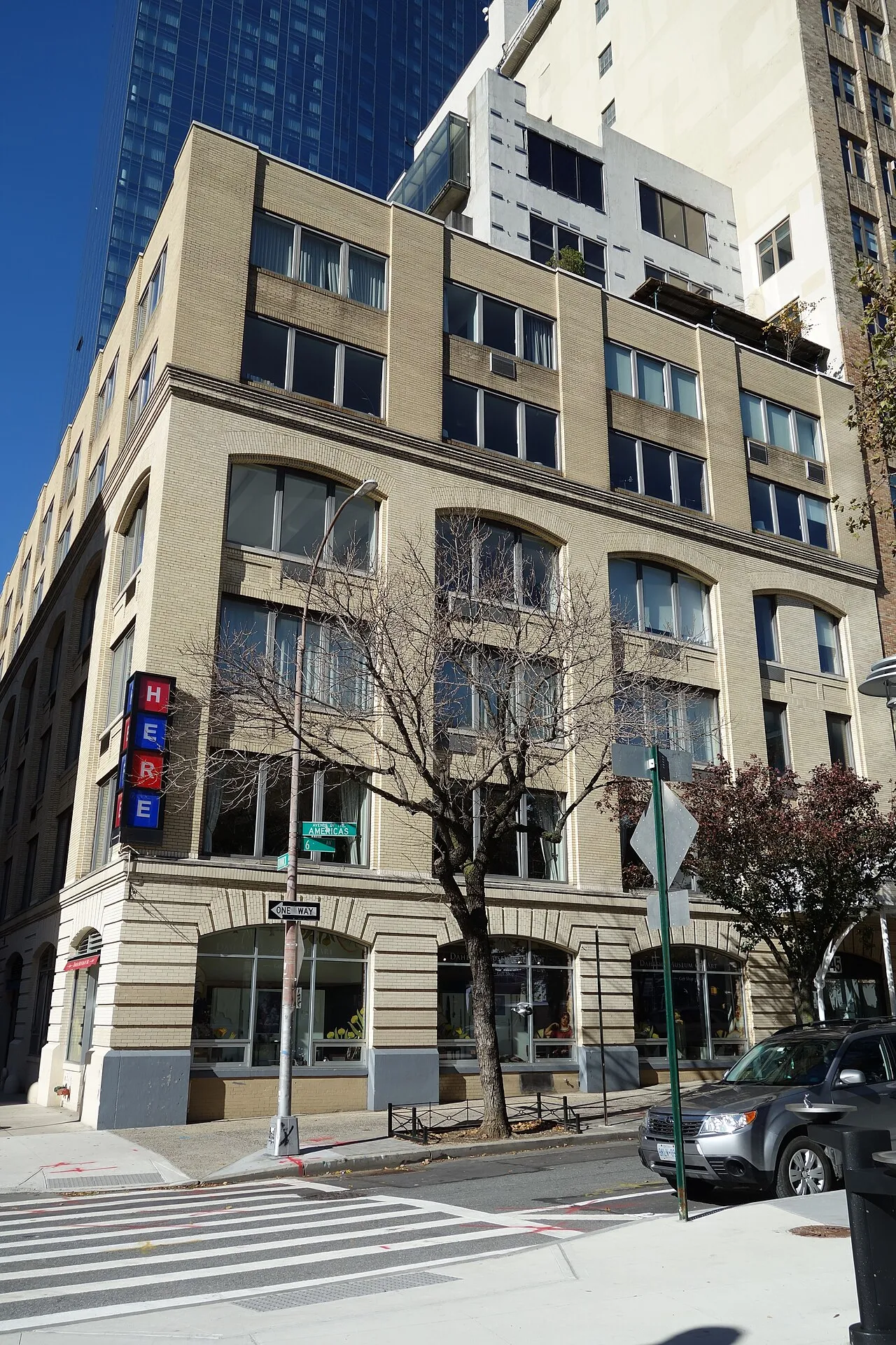 Archival photograph of HERE Arts Center, New York (2018)