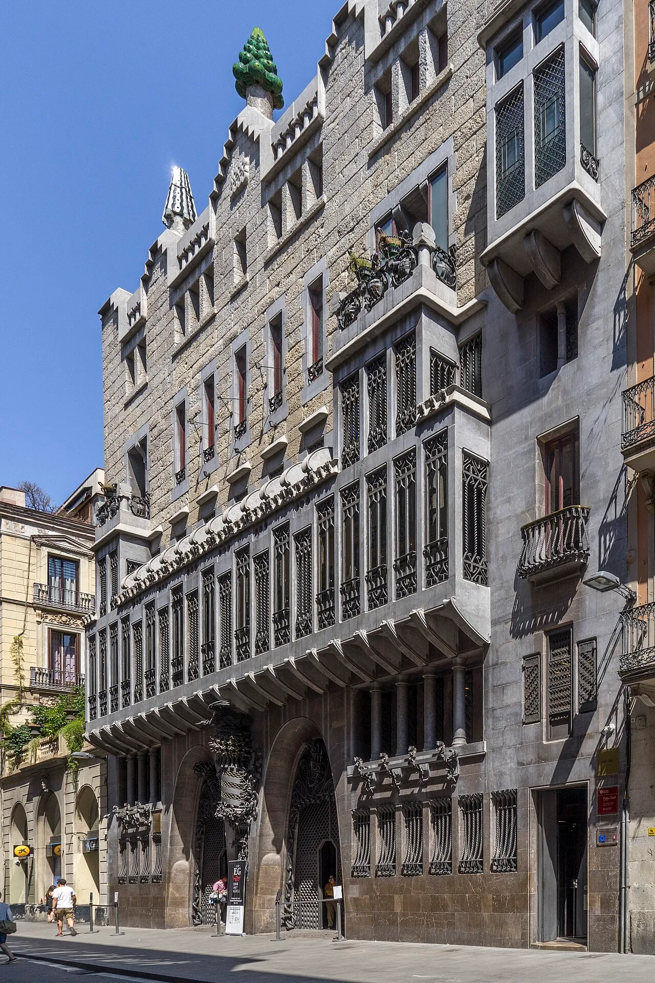 Fotografía de archivo: Palacio Güell