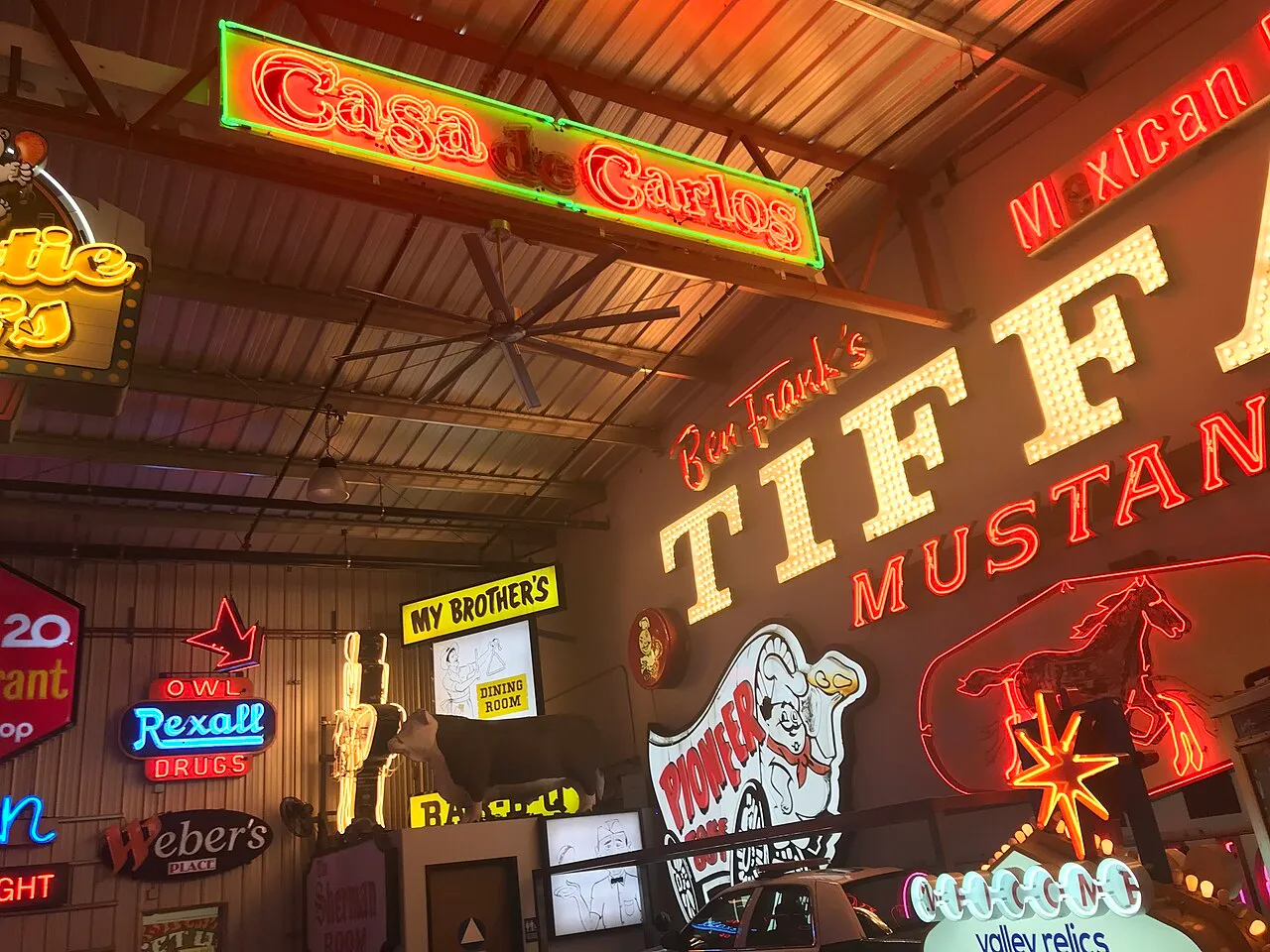 Archival photograph of Valley Relics Museum, Los Angeles (2025)