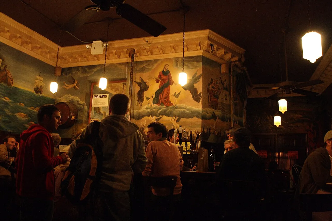 Archival photograph of Burp Castle, New York (2007)