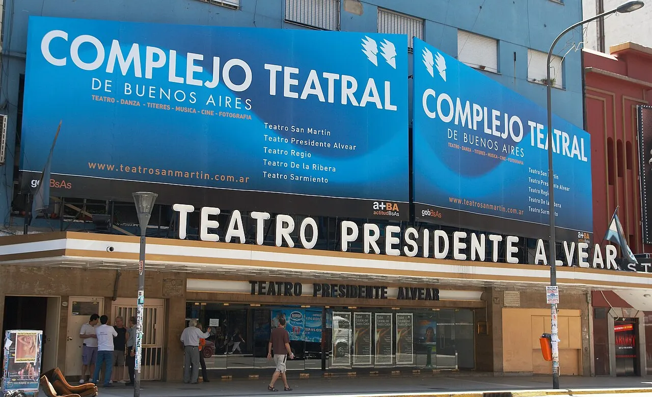 Fotografía de archivo: Teatro Presidente Alvear