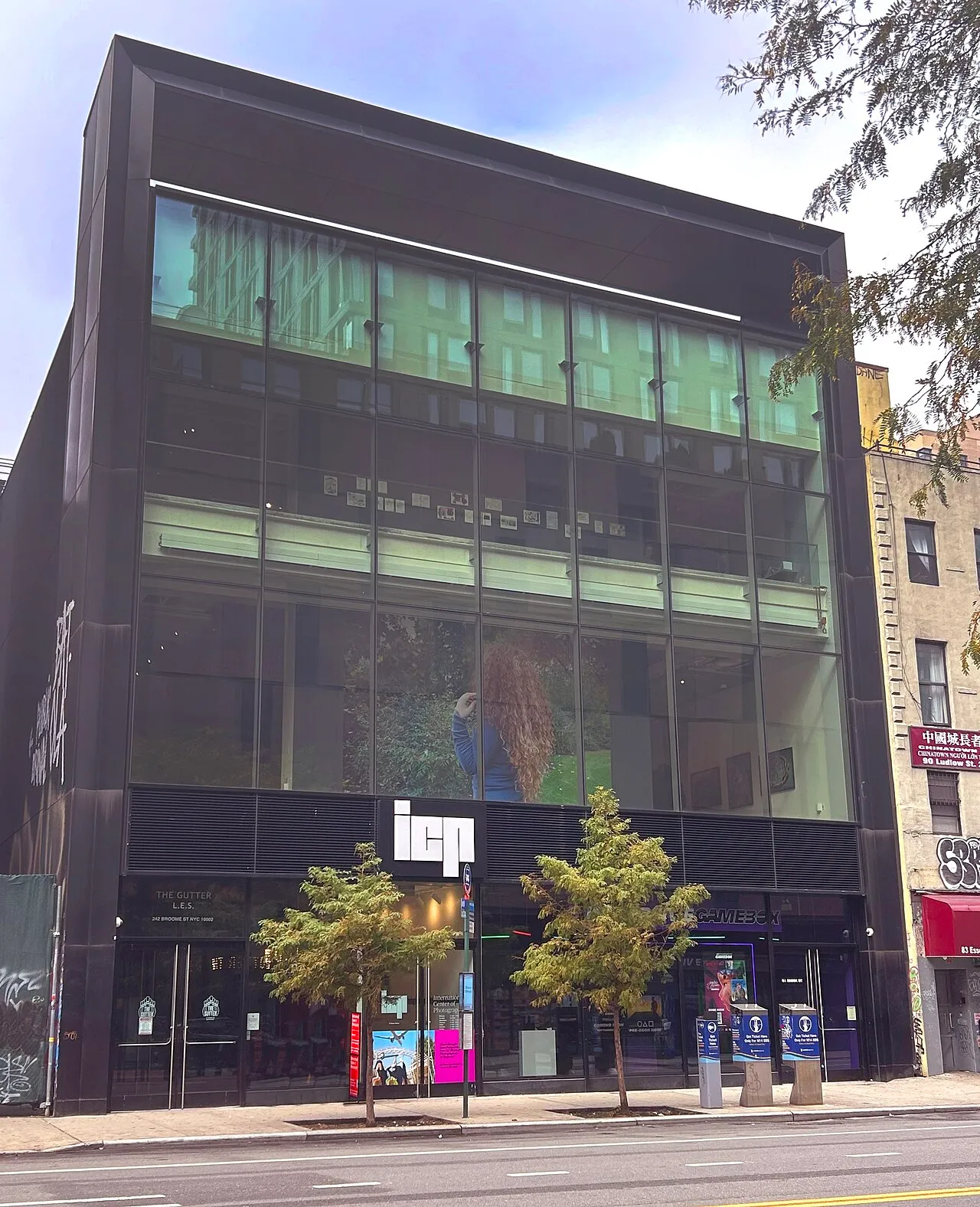 Archival photograph of International Center of Photography, New York (2022)