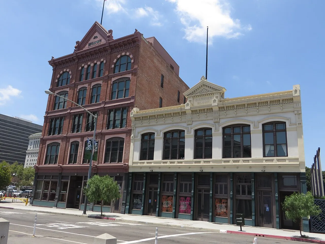 Archival photograph of LA Plaza de Cultura y Artes, Los Angeles (2014)