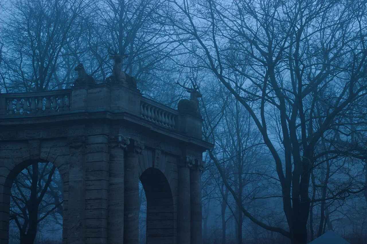 Archival photograph of Volkspark Friedrichshain, Berlin (2017)
