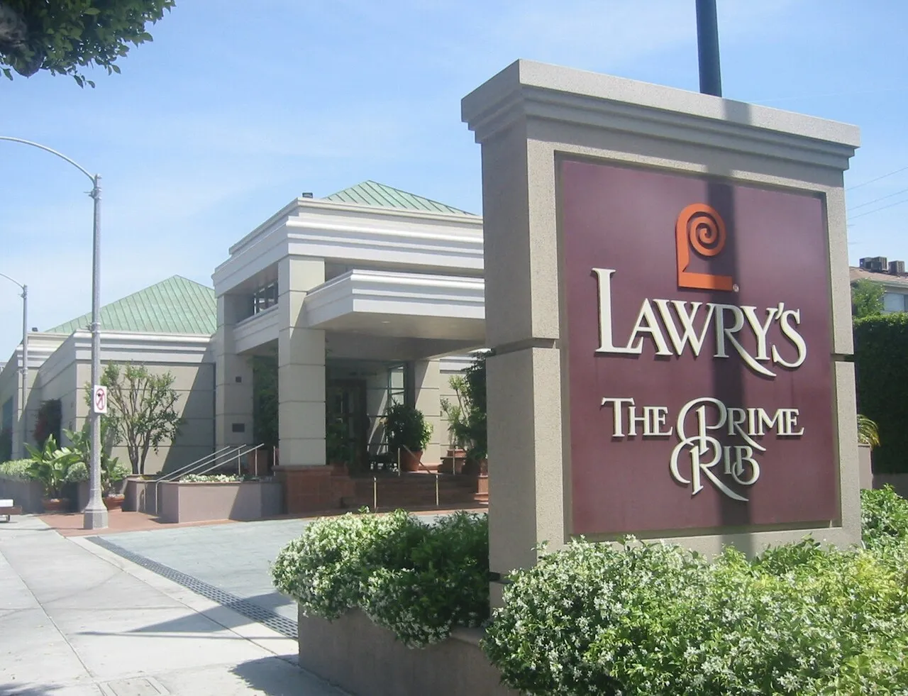 Archival photograph of Lawry’s The Prime Rib: Beverly Hills, Los Angeles (2007)
