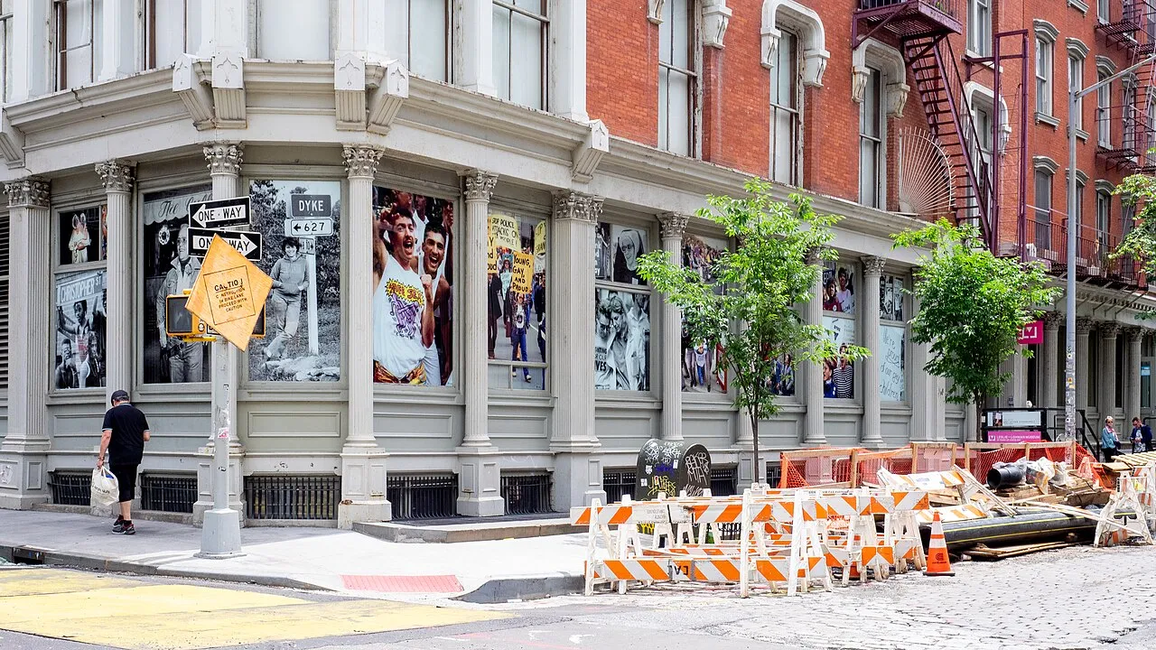 Archival photograph of Leslie-Lohman Museum of Art, New York (2019)