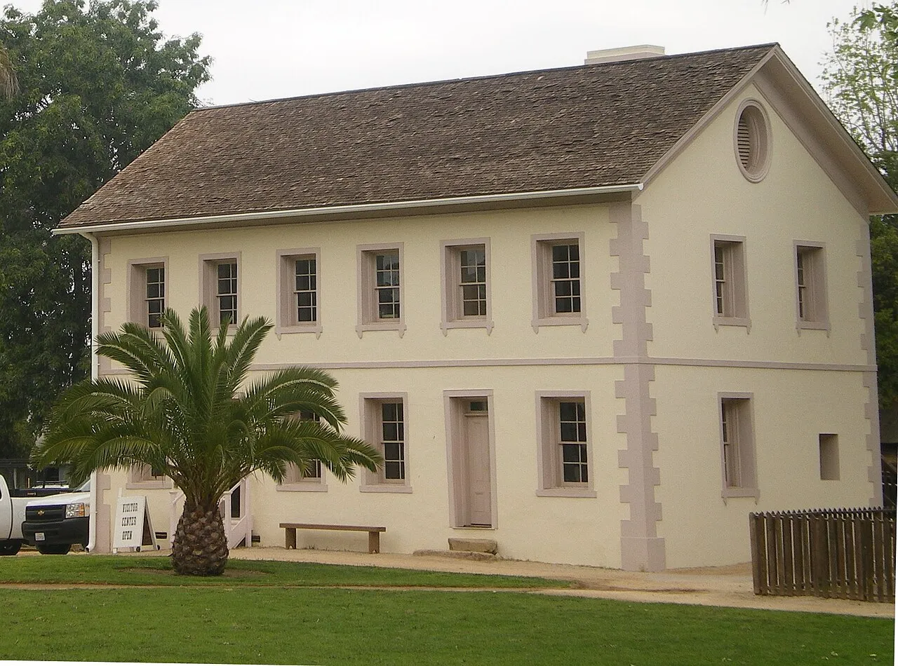 Archival photograph of Los Encinos State Historic Park, Los Angeles (2008)