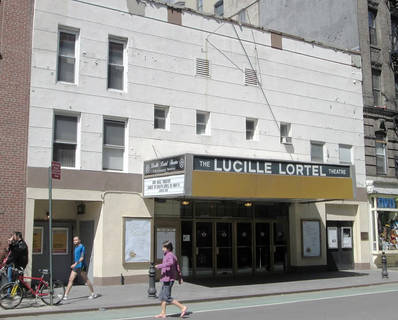 Archival photograph of Lucille Lortel Theatre, New York (2013)