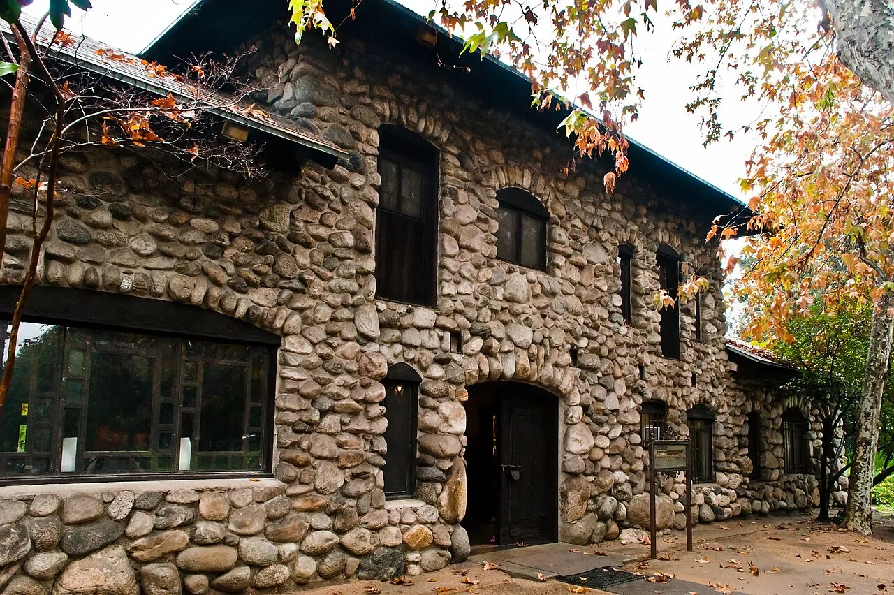 Archival photograph of Lummis Home, Los Angeles (2012)