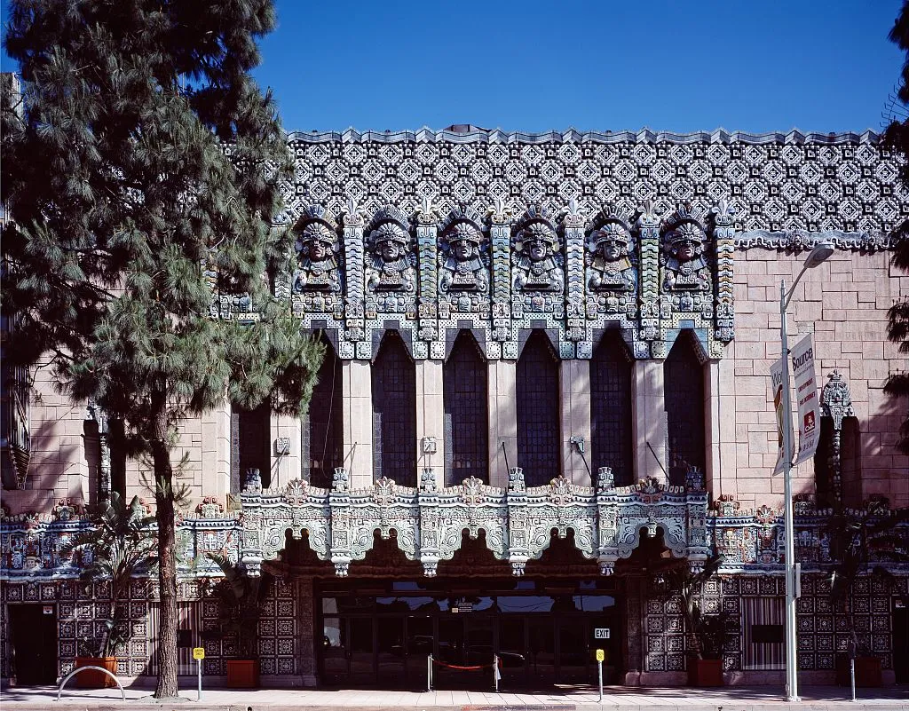 Archival photograph of The Mayan, Los Angeles (2005)