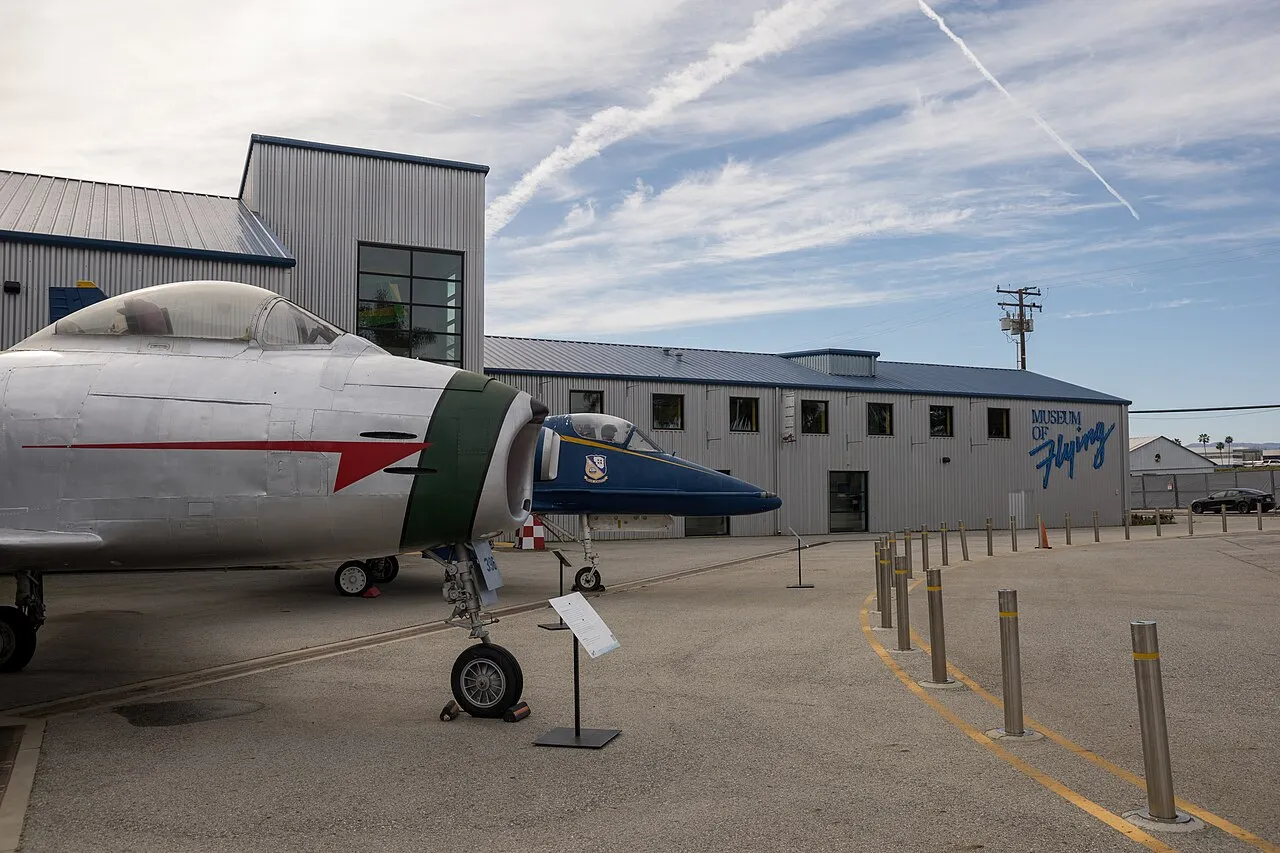 Archival photograph of Museum of Flying, Los Angeles (2024)