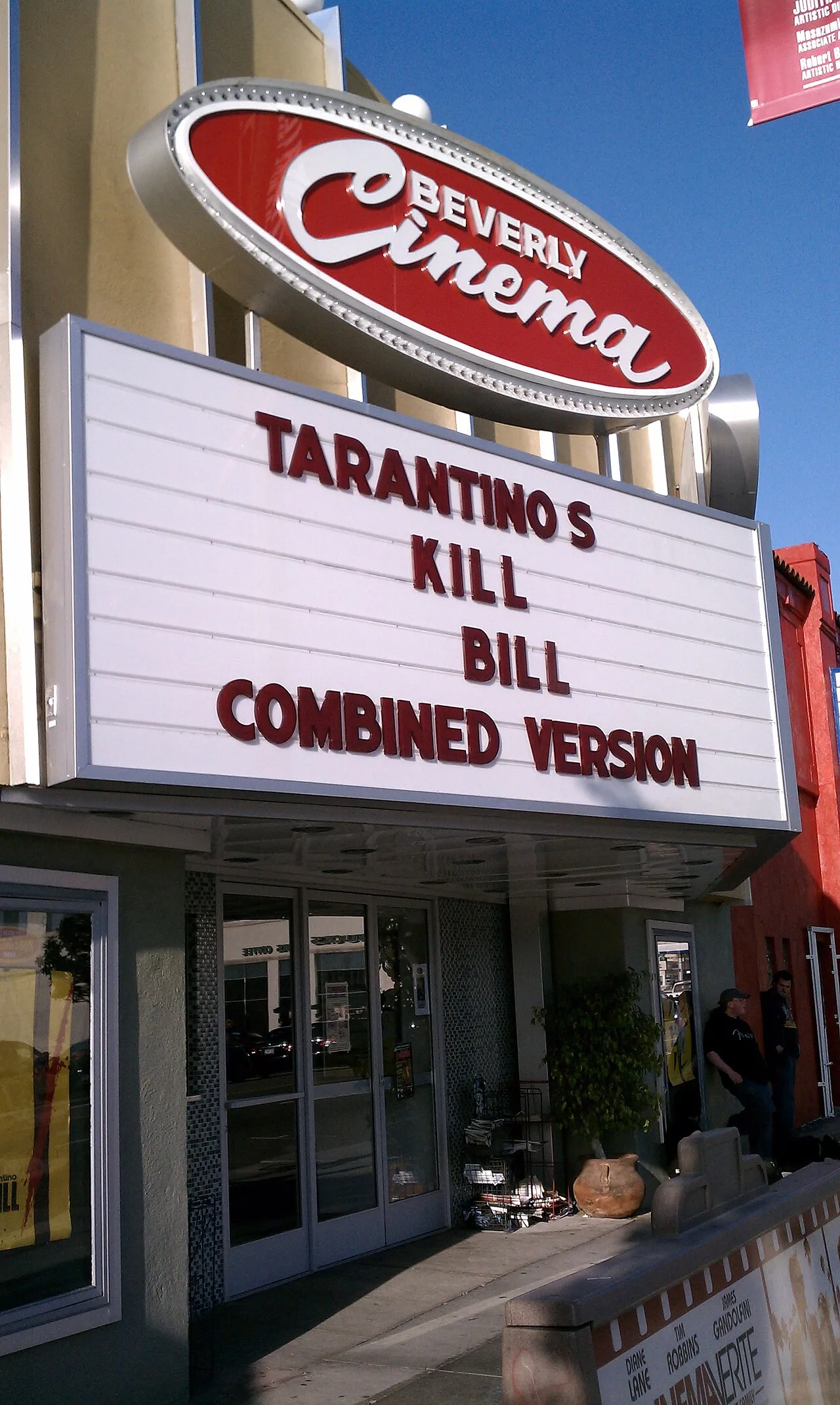 Archival photograph of New Beverly Cinema, Los Angeles (2011)