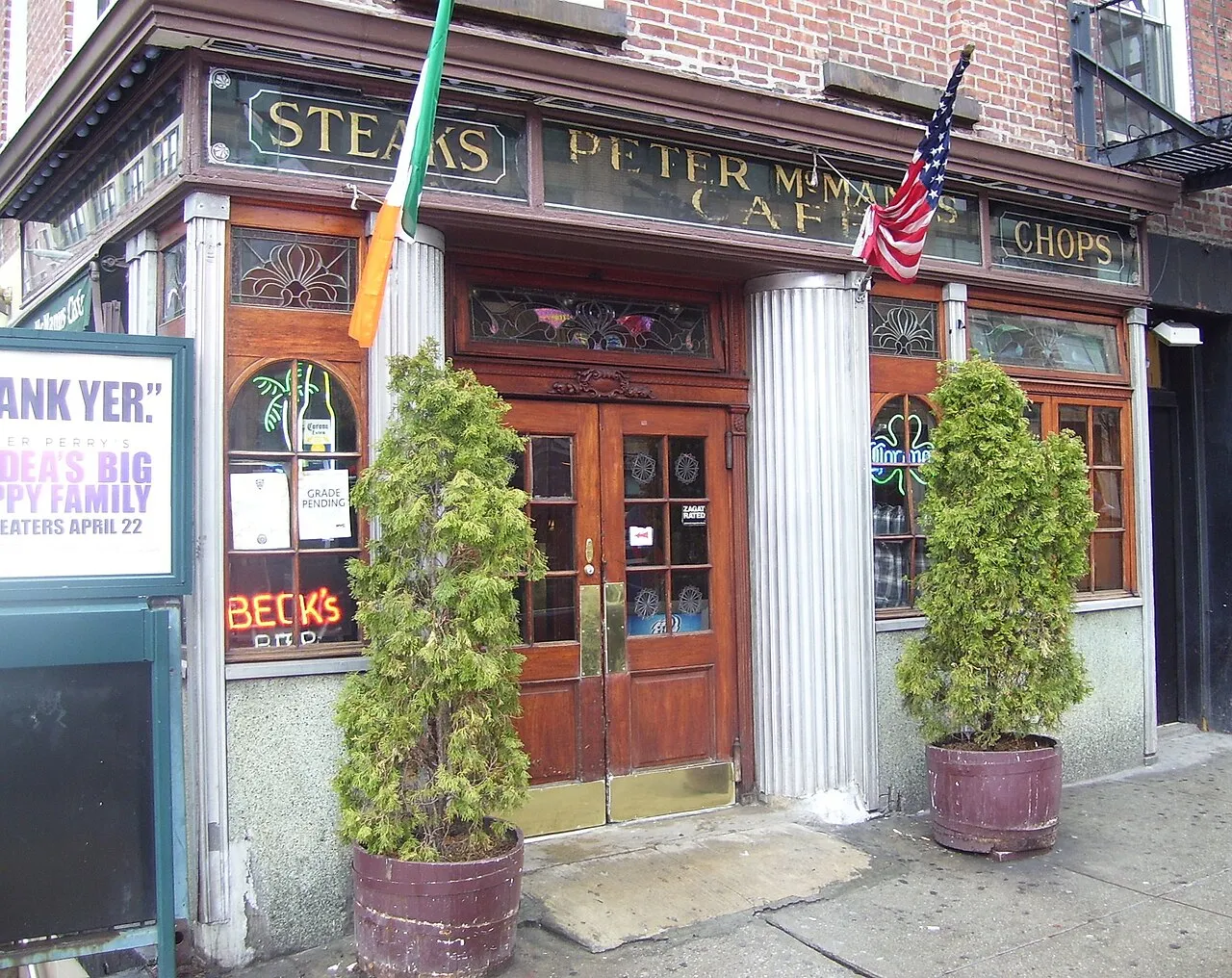 Archival photograph of Peter McManus Cafe, New York (2011)
