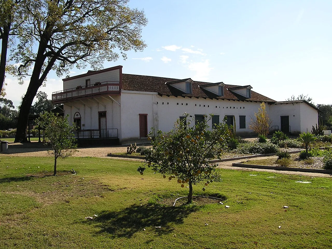 Archival photograph of Pío Pico State Historic Park, Los Angeles (2007)
