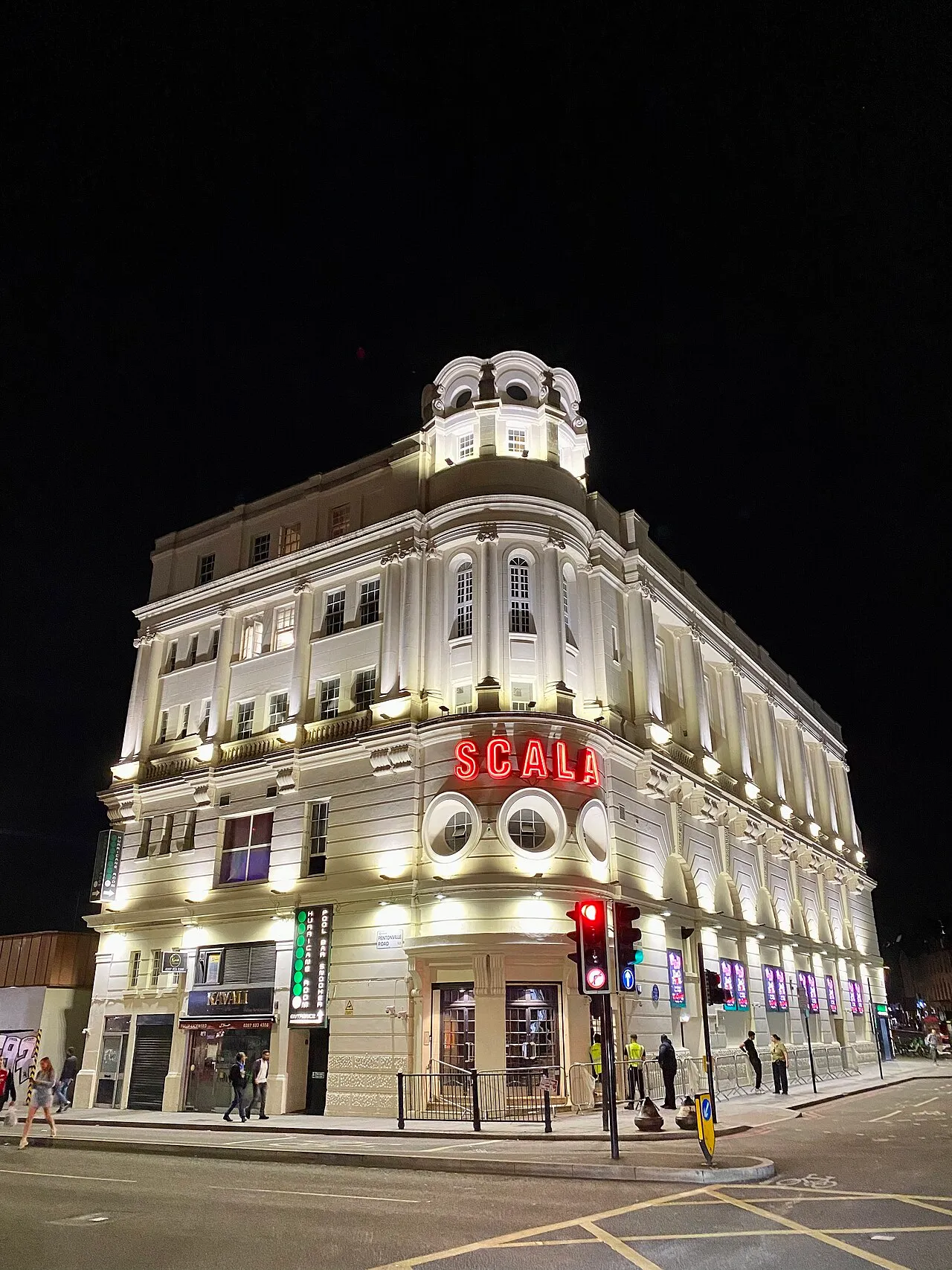 Archival photograph of Scala, London (2024)